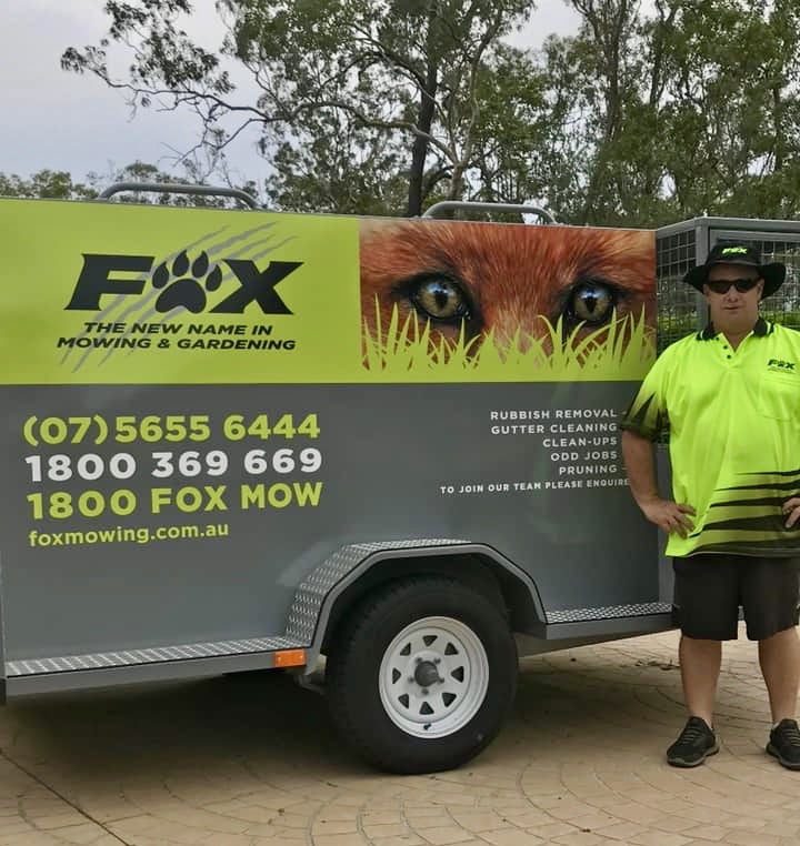 Another Fox Mowing & Gardening Franchise On The Gold Coast