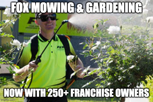 Fox Mowing & Gardening – Now With 250+ Franchise Owners